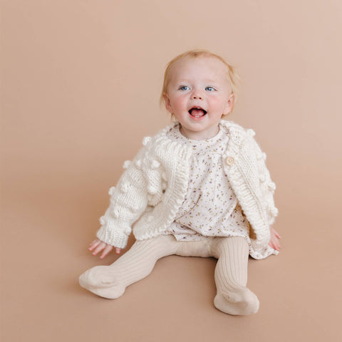 The Blueberry Hill - Popcorn Cardigan | Cream