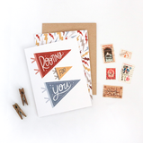 The Noble Paperie - Rooting For You | Support and Encouragement Motivation Card