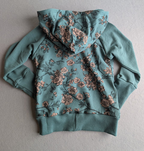 Sew BeYOUtful - Children's Grow with Me Pullover or Hoodie | Cherry Blossoms