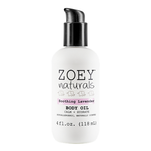 Zoey Naturals - Body Oil - Soothing Lavender - 4fl oz