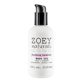 Zoey Naturals - Body Oil - Soothing Lavender - 4fl oz