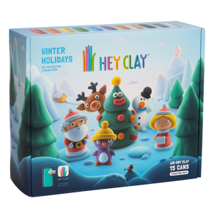 Fat Brain Toy Co. - Hey Clay Winter Holidays Set