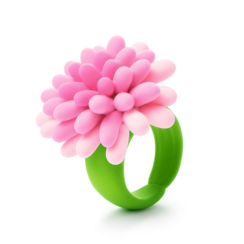 Fat Brain Toy Co. - Hey Clay Bijou Flower Rings