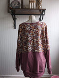 Sew BeYOUtful - Adult Nursing Pullover | Mauve Floral