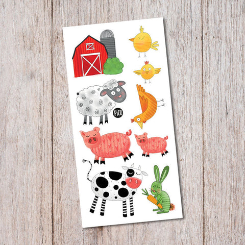 Pico | Temporary Tattoo Sheets