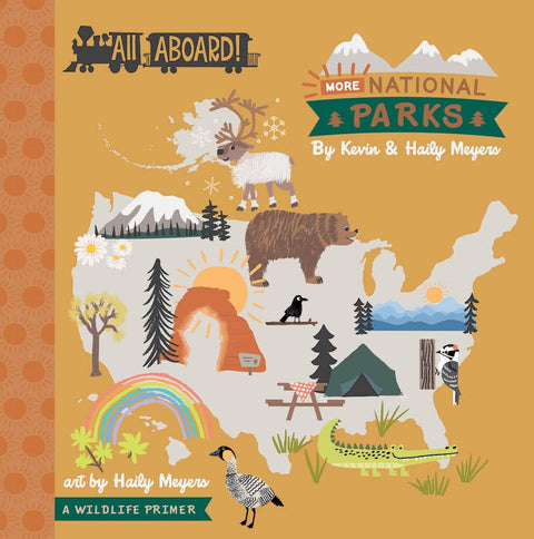 All Aboard MORE National Parks Children's Book