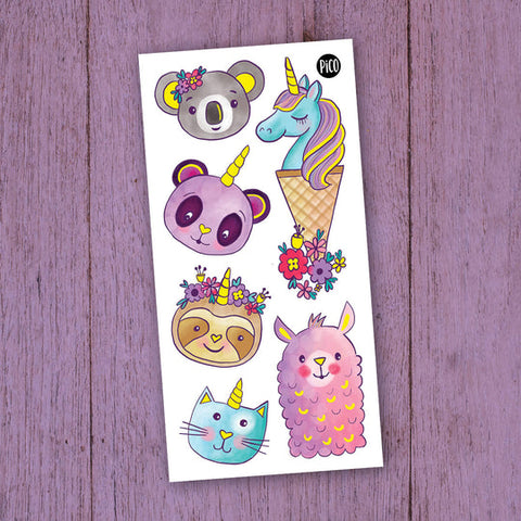 Pico | Temporary Tattoo Sheets