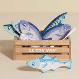 Le Toy Van - Market Fish Wooden Play Food Crate