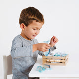 Le Toy Van - Market Fish Wooden Play Food Crate