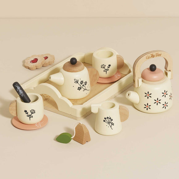 Le Toy Van - Wooden Tea Set & Tray