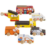 Le Toy Van - Emergency Helicopter & Rescue Cars