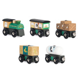 Le Toy Van - Great Green Train & Goods Wagons