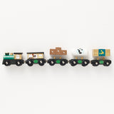 Le Toy Van - Great Green Train & Goods Wagons