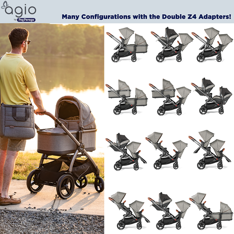 agio by Peg Perego - Z4 Double Adapter