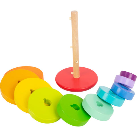 small foot - Rainbow Stacking Tower (Large)