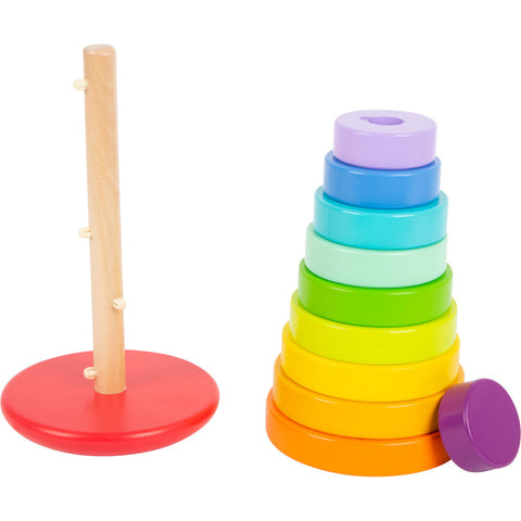 small foot - Rainbow Stacking Tower (Large)