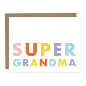 Pretty by Her - Super Grandma Card