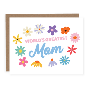 Pretty by Her - World's Greatest Mom Card