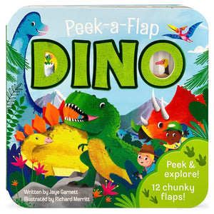 Cottage Door Press - Dino - Peek a Flap Book