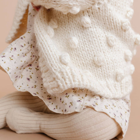 The Blueberry Hill - Popcorn Cardigan | Cream