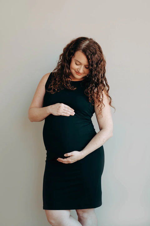 MLM Brand - Little Breastfeeding Dress in Black