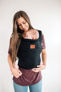 Happy Baby - Versa Baby Carrier | Jet + Black Webbing