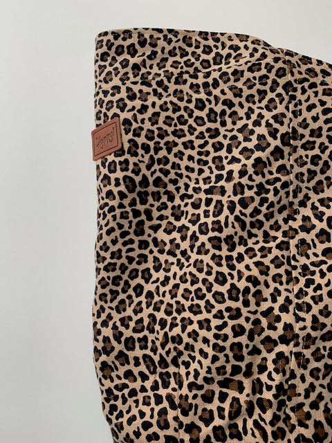 Happy Baby - Toddler Onbuhimo Baby Carrier | Leopard+ Black Webbing