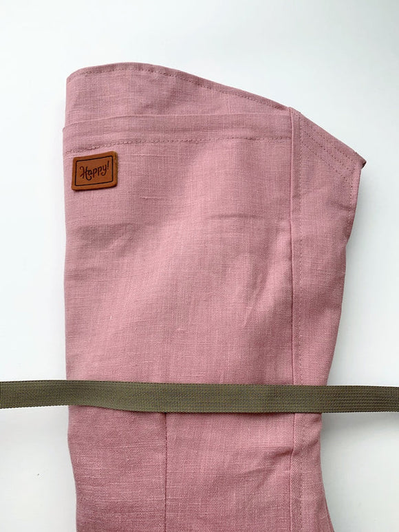 Happy Baby - Revolution Baby Carrier | Mauve + Desert Tan Webbing