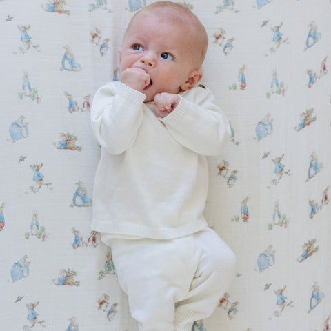 Saranoni -  Peter Rabbit Cotton Muslin Changing Covers