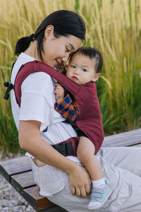 Happy Baby - Toddler Onbuhimo Baby Carrier | Port + Black Webbing