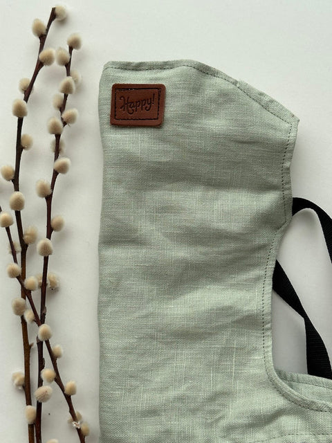 Happy Baby - Doll Carrier | Seafoam + Black Webbing