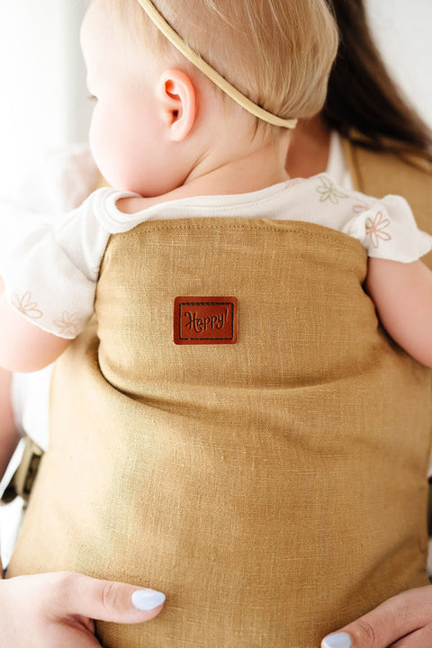 Happy Baby - Versa Baby Carrier | Barley + Black Webbing