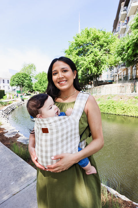 Happy Baby - Versa Baby Carrier | Prairie + Black Webbing