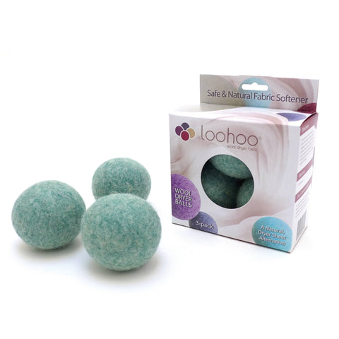 LooHoo - Wool Dryer Balls - Pack of 3