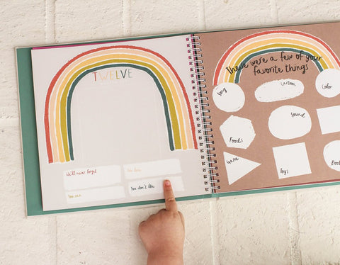 Little Rainbow Memory Book