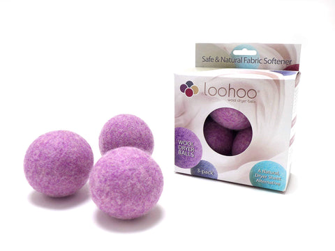 LooHoo - Wool Dryer Balls - Pack of 3