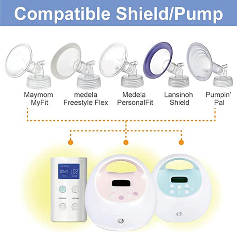 Maymom - Spectra Compatible | MyFit Wide Mouth Base Connector 2 pack