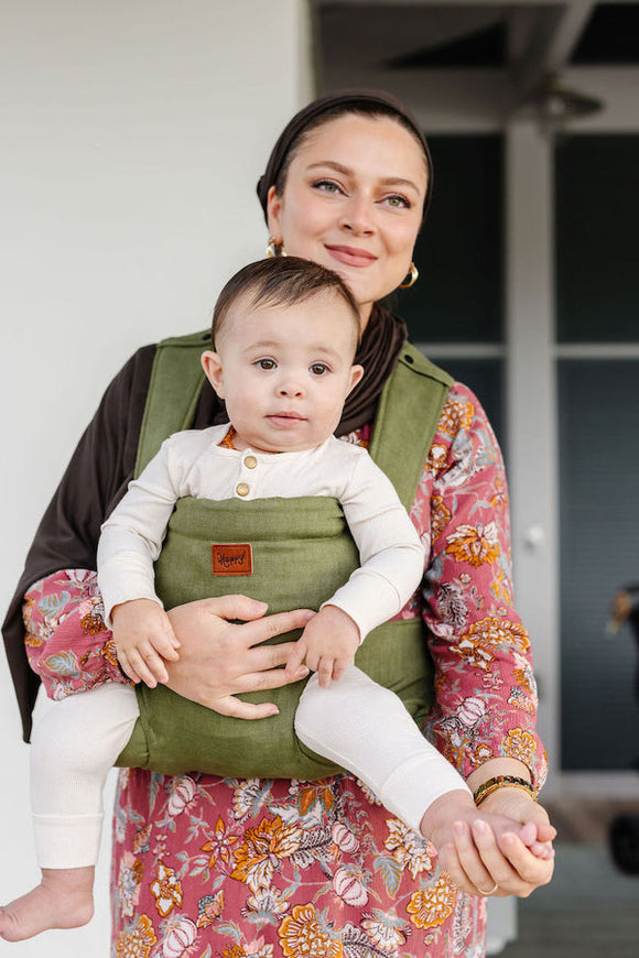 Happy Baby - Revolution Baby Carrier | Cypress + Black Webbing