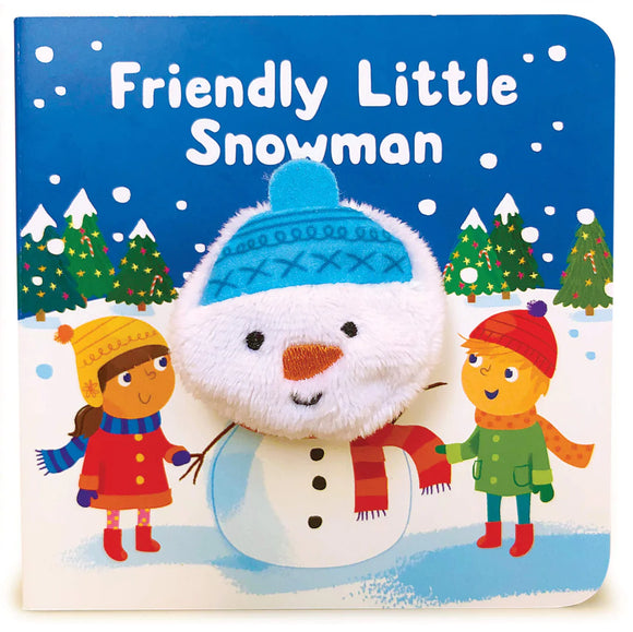 Cottage Door Press - Friendly Little Snowman - Finger Puppet Book