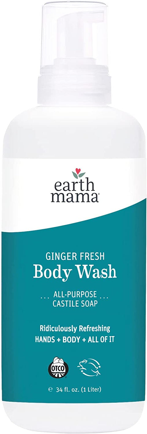 Earth Mama - Body Wash - Ginger Fresh