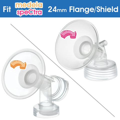 Maymom - Flange Inserts | Compatible with Medela, Maymom, Spectra, Ameda, Lansinoh, Willow, & Momcozy