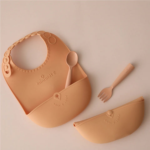 miniware - Roll & Lock Silicone Bib