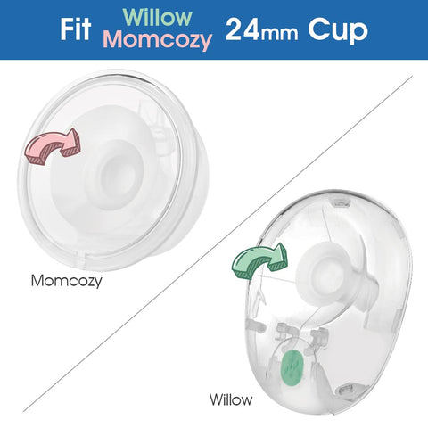 Maymom - Flange Inserts | Compatible with Medela, Maymom, Spectra, Ameda, Lansinoh, Willow, & Momcozy